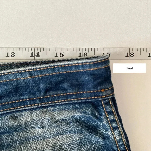 Vintage 80s Jordache Jeans Mens 34 x 27 Horse Head Straight Leg Faded Denim - Picture 12 of 16